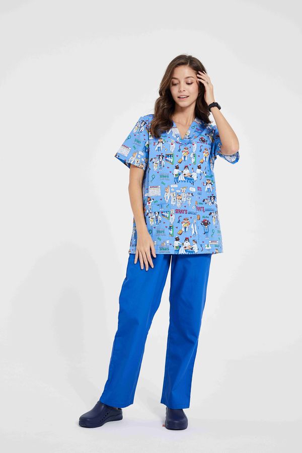 09SS001/ B40, Doctors dogs. Топ унисекс Print ANNO