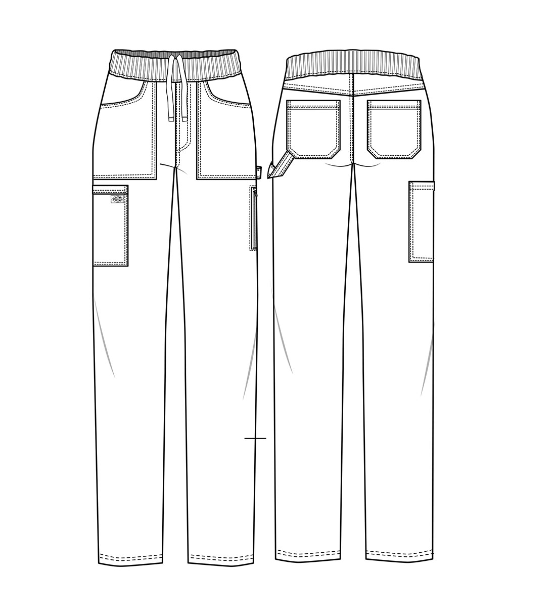 DK135/ ROY Брюки женские Dickies