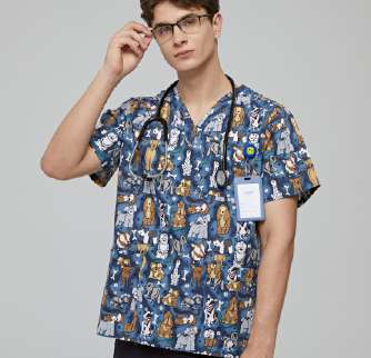 09SS001/ B4, Dog. Топ унисекс Print ANNO