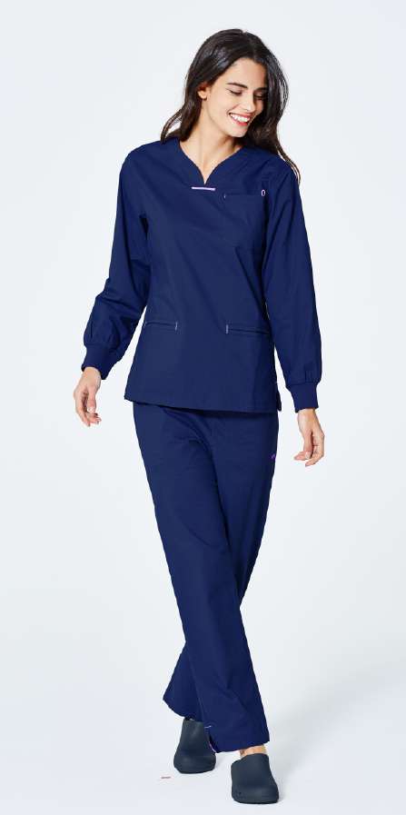 16SS035-L/ NAVY BLUE Брюки женские  ANNO