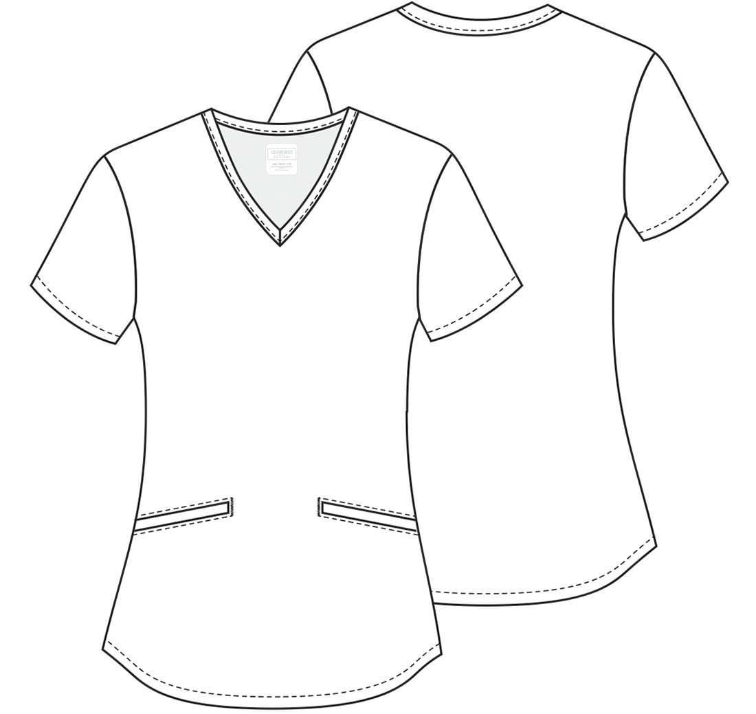 CK637/ WLSC Топ женский Cherokee Prints