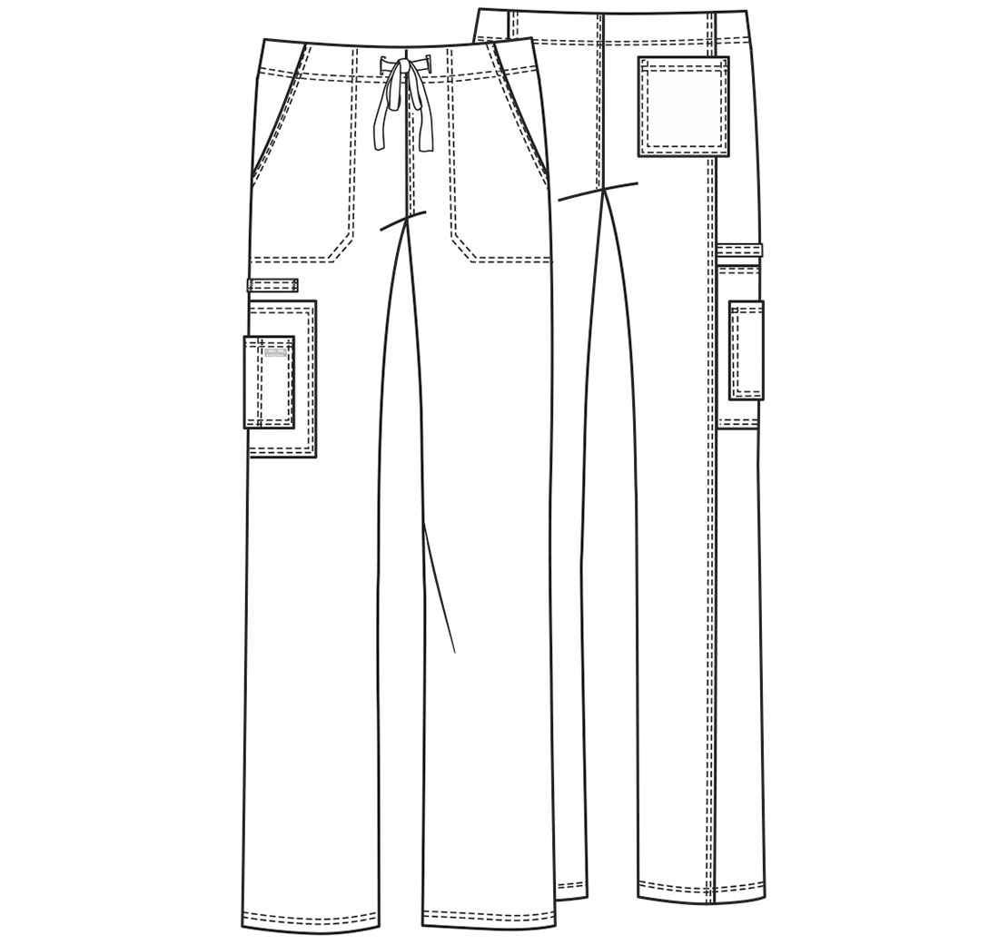 4043/ BLKW Брюки унисекс Cherokee Workwear