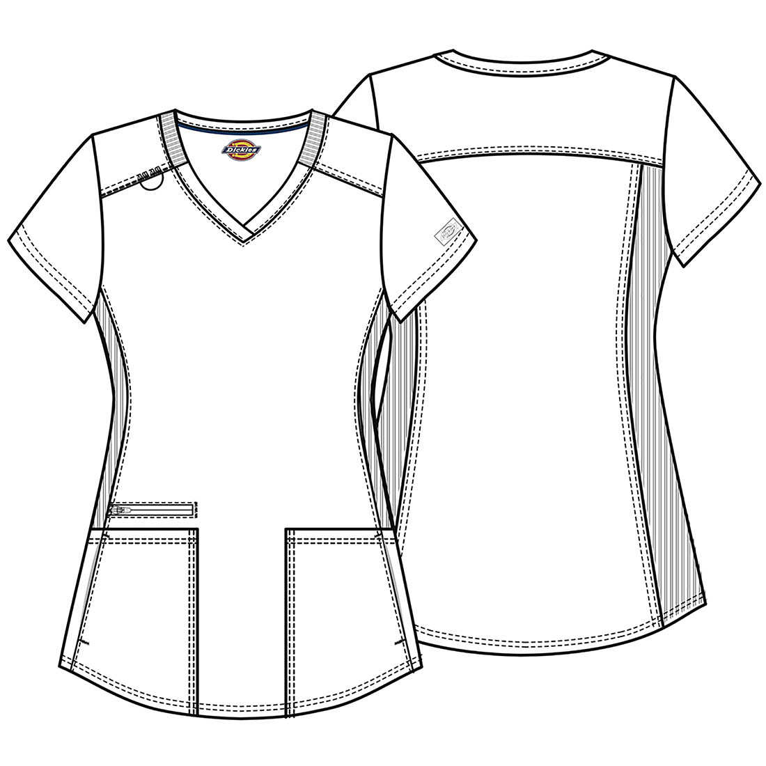DK875/ BMIT Топ женский Dickies