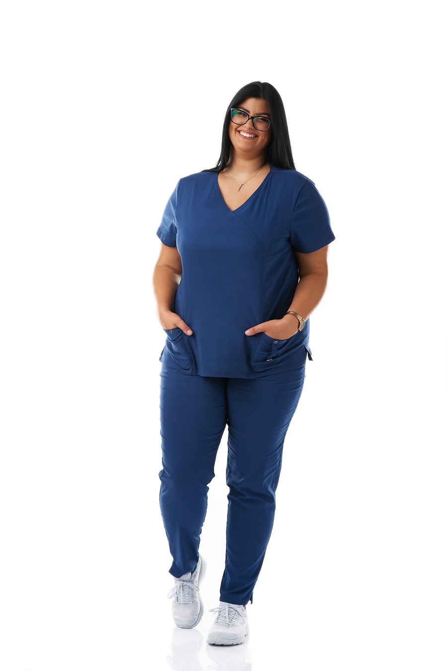 823000/ NAV Брюки женские Slim Plus Size SuperStretch TM BTS