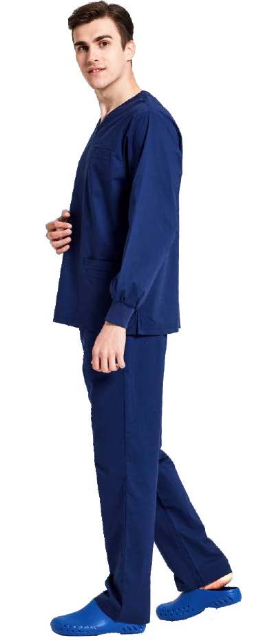 16SS037SJ-L/ NAVY BLUE/T-2 Топ унисекс  ANNO