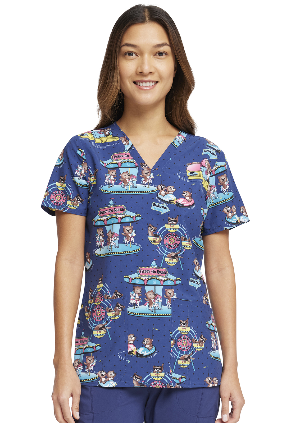 CK671/ CVCT Топ женский Cherokee Prints