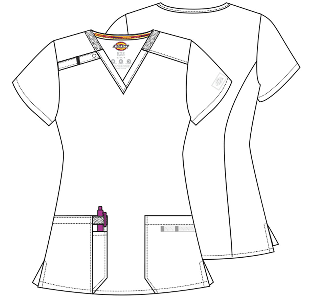 DK615/ FEGN Топ женский Dickies