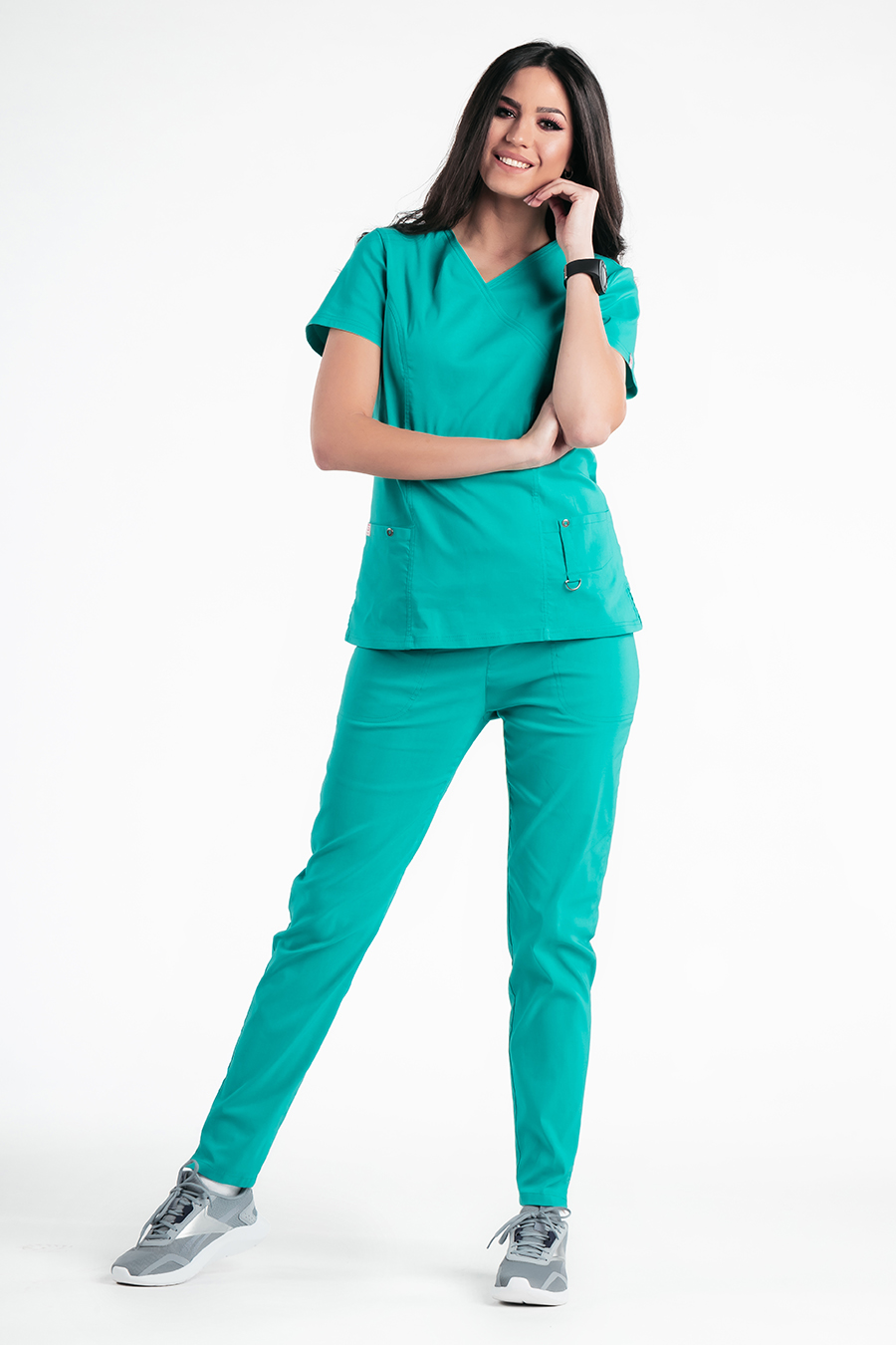 812000/ Azzurro Брюки женские SuperStretch TM BTS